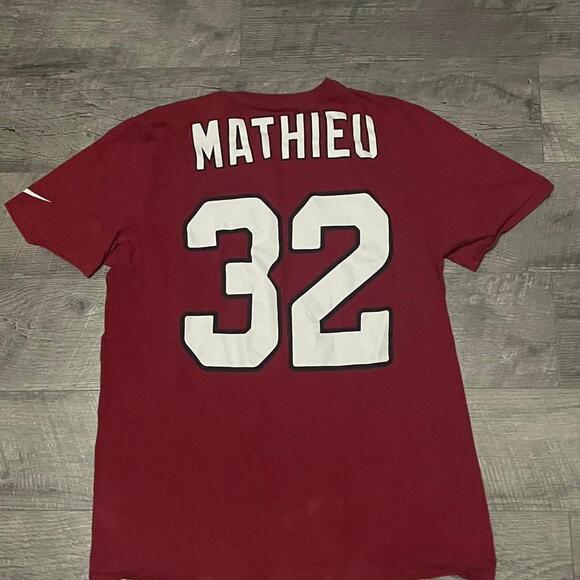 Vintage Nike Arizona Cardinals Tyrann Mathieu #32 T-Shirt - Men's Large - Picture 7 of 7